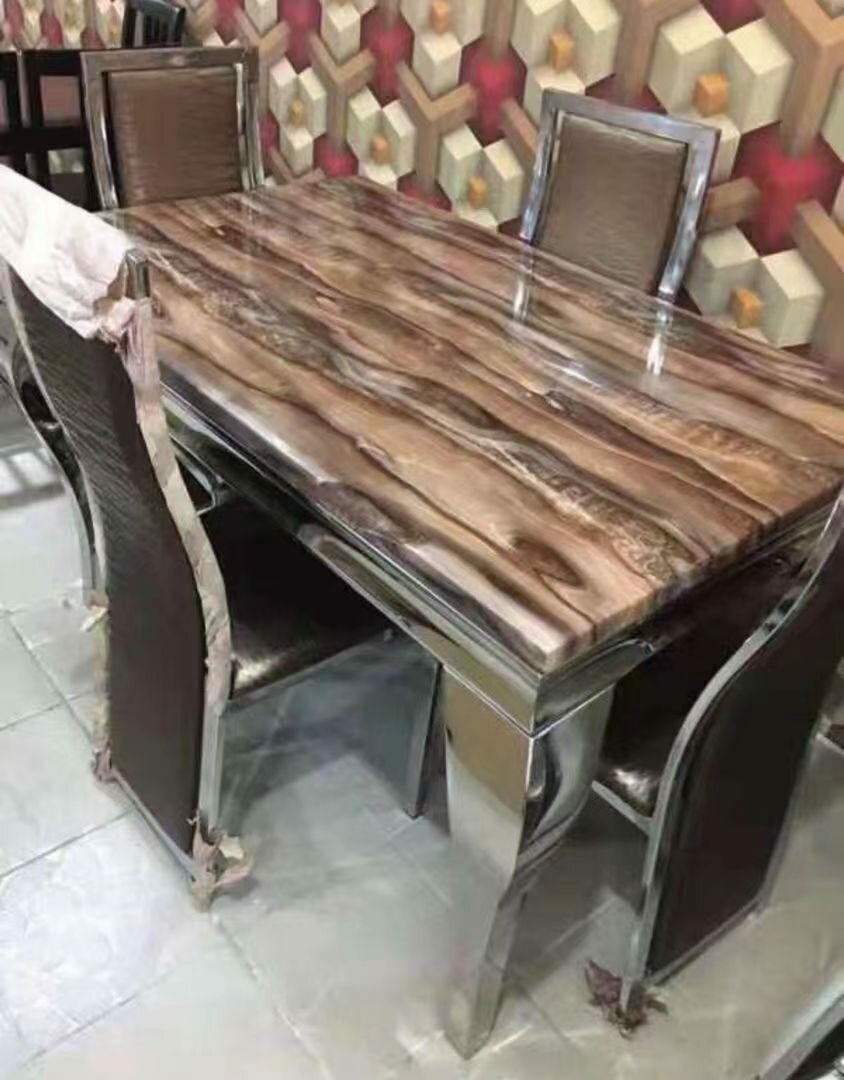 A set of dining tables