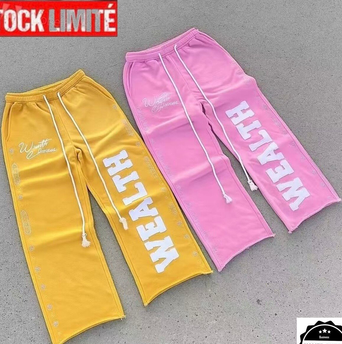 Jogging tendance avec slogans