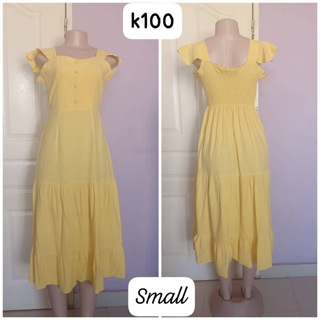Robe jaune