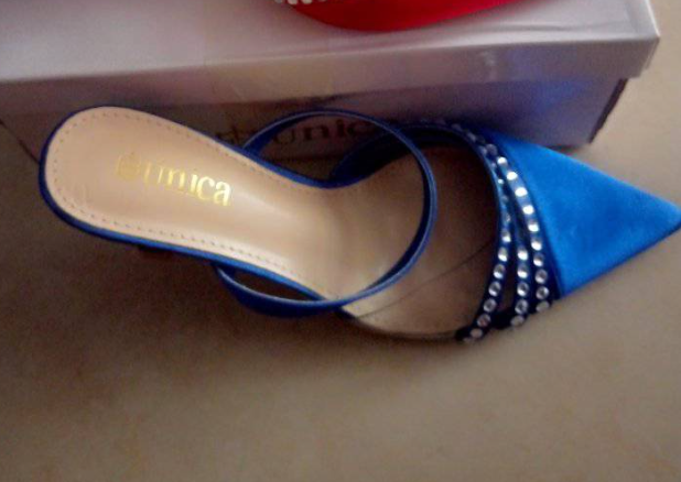 Women's Heeled Shoes with Rhinestones