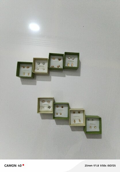 Boucles d'oreilles en or