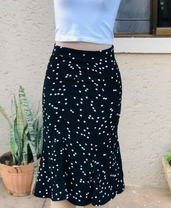 Good quality silk skirt