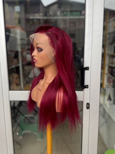 lisse frontal rouge taille 24