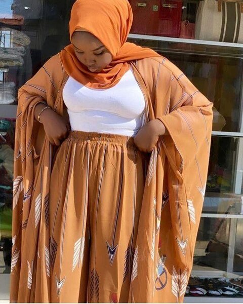 Robe longue modeste