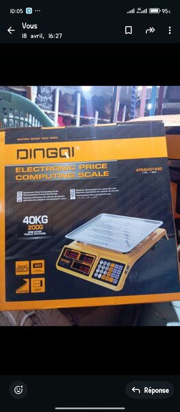 Balance électronique calculatrice 40KG