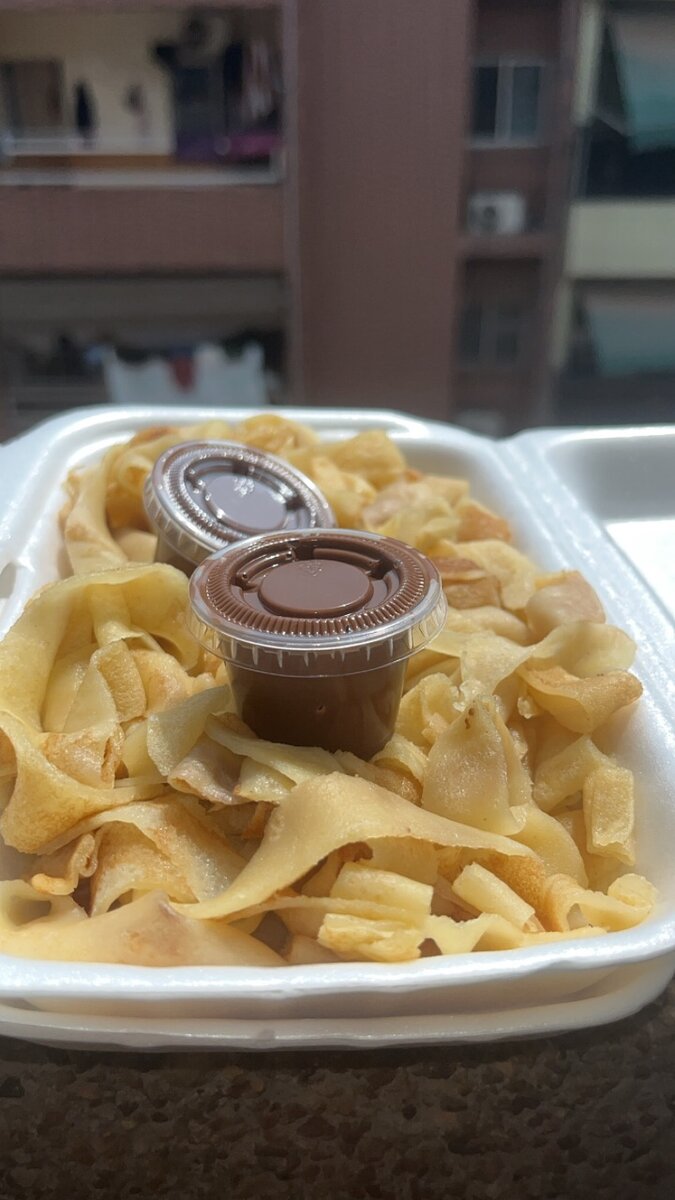 Fettucine au nutella