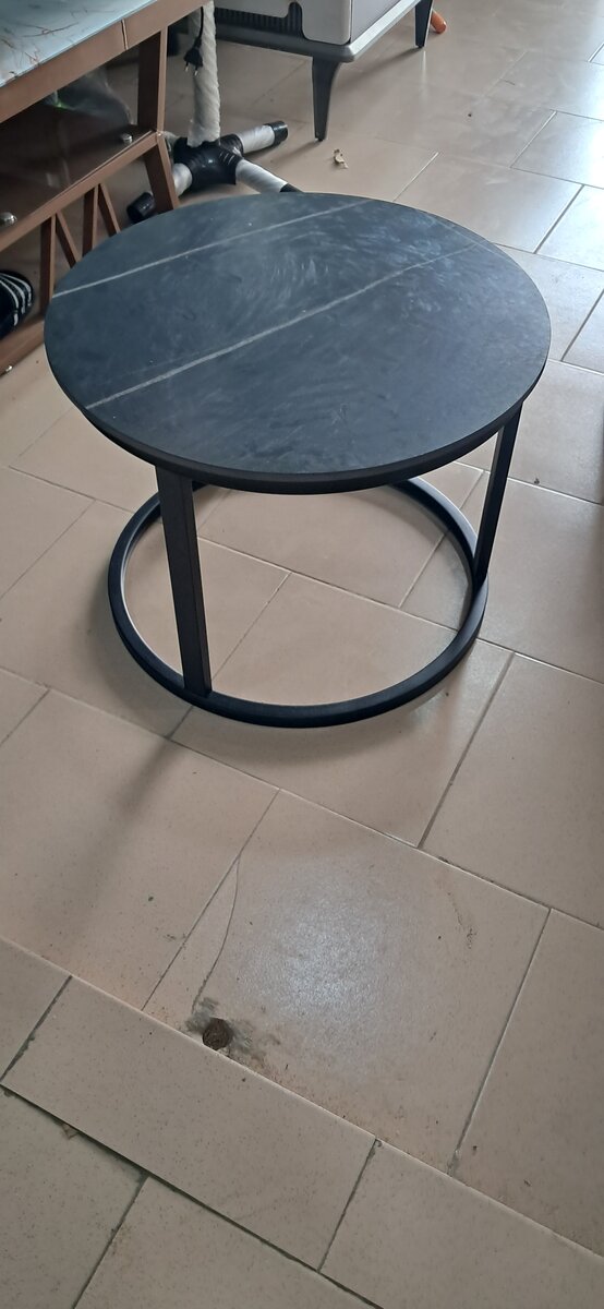Table basse ronde moderne