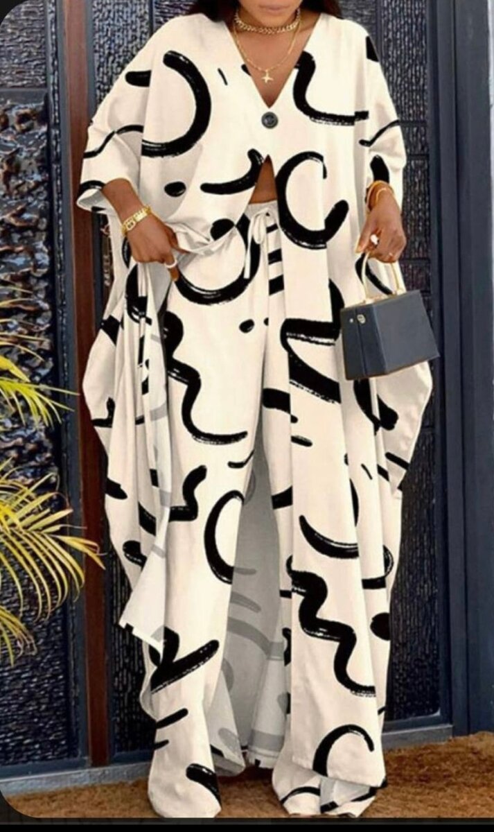 Robe longue imprimée élégante