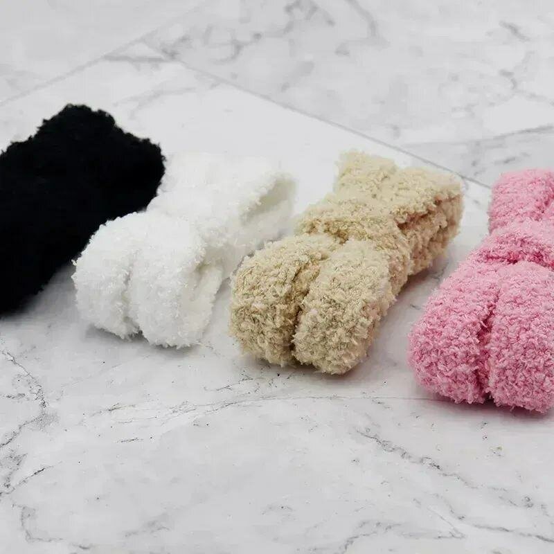 Lacets en peluche doux