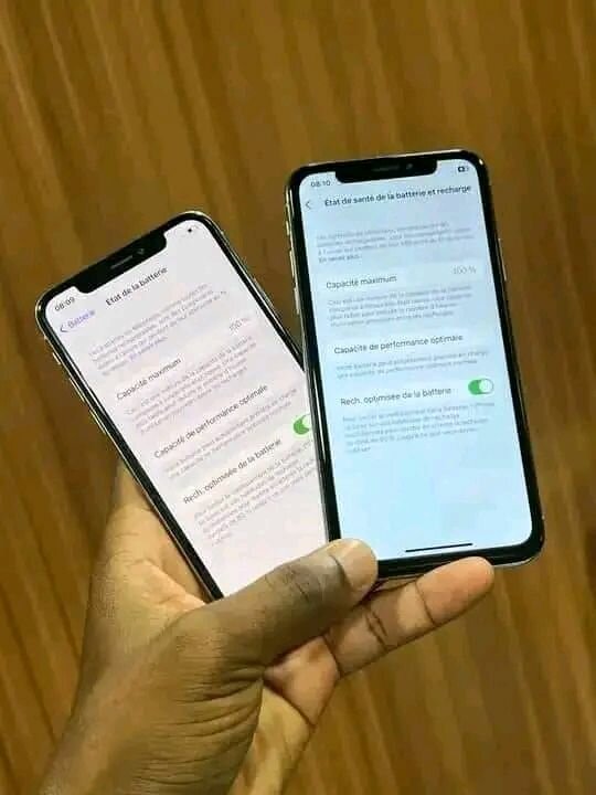 iPhone X en parfait état