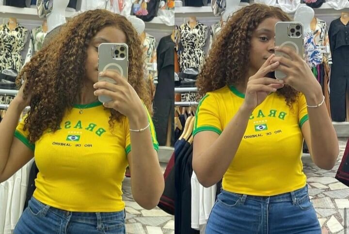 T-shirt Brésil Rio Femme