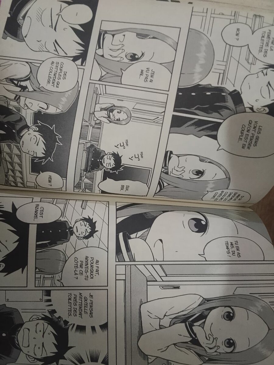 Manga "Quand Takagi me Taquine"