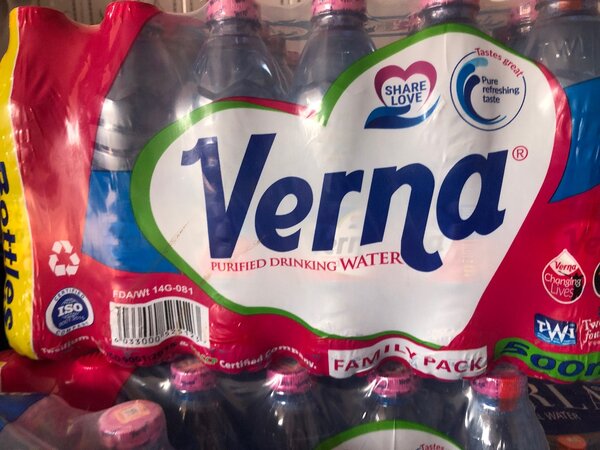 Verna purified water