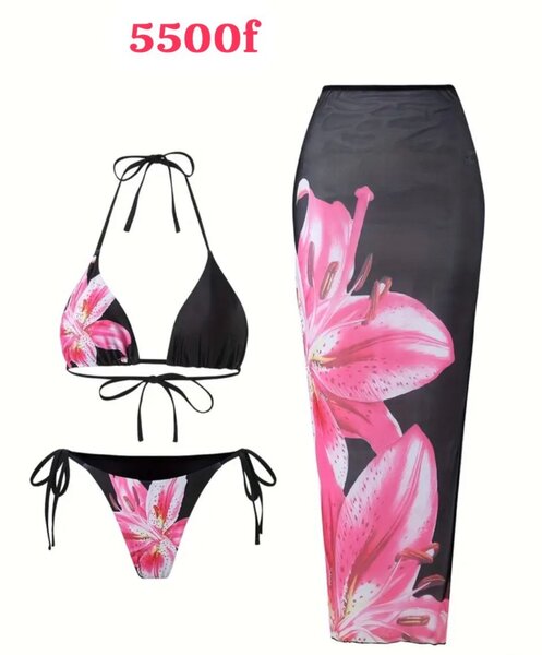 Ensemble maillot de bain 3 pièces