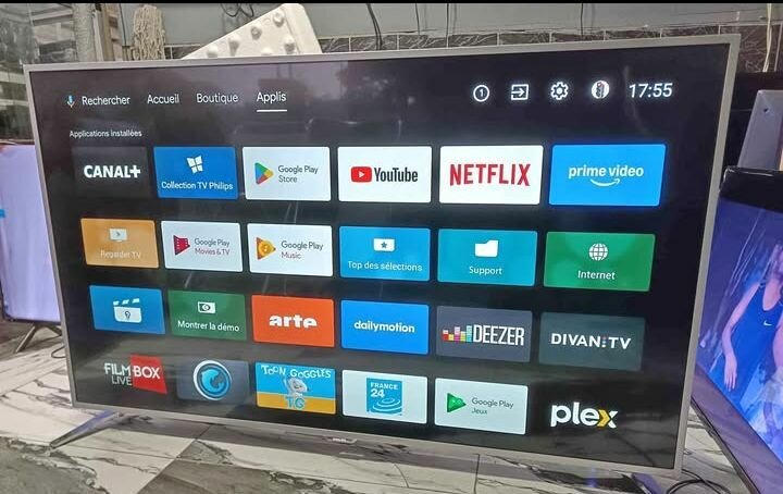 Smart TV 4K UHD 55 pouces