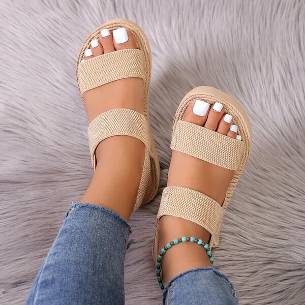 Wedge sandals