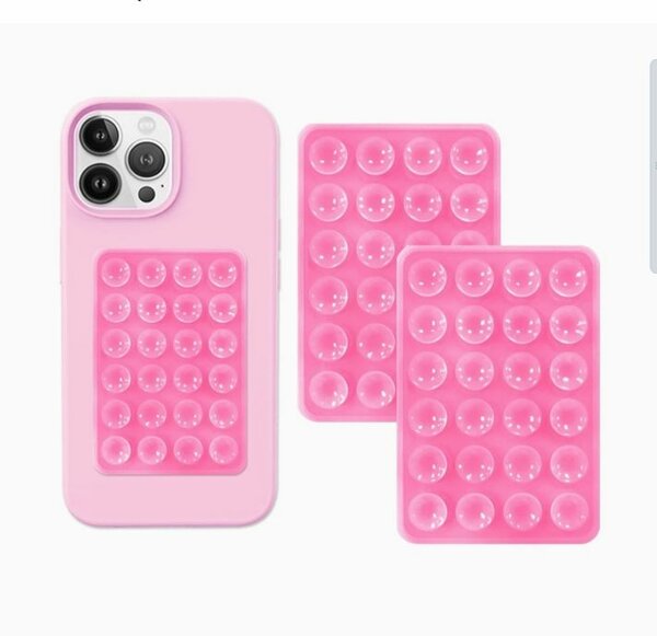 Silicone Suction Phone Case Mount.