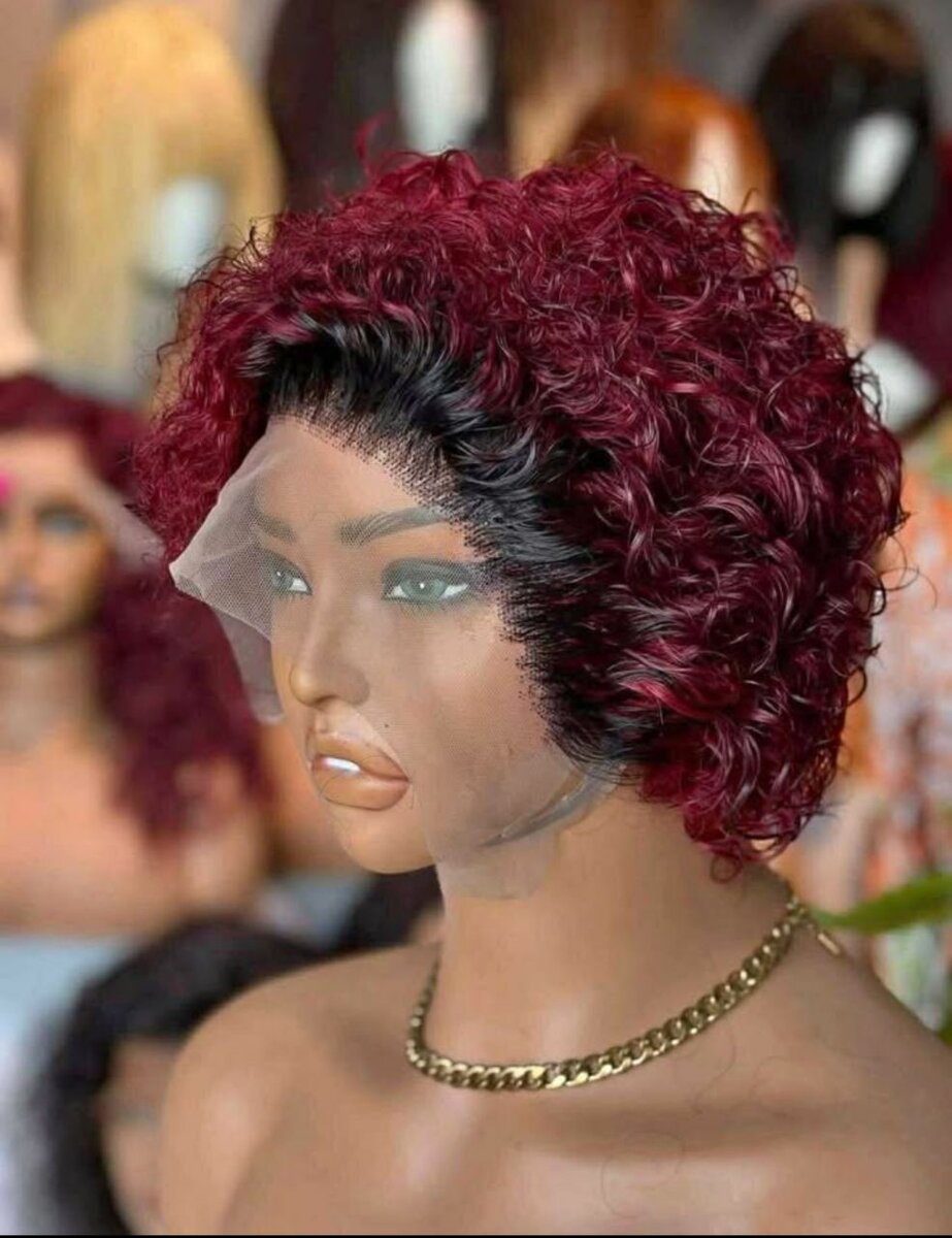 Perruques pixi frontal T