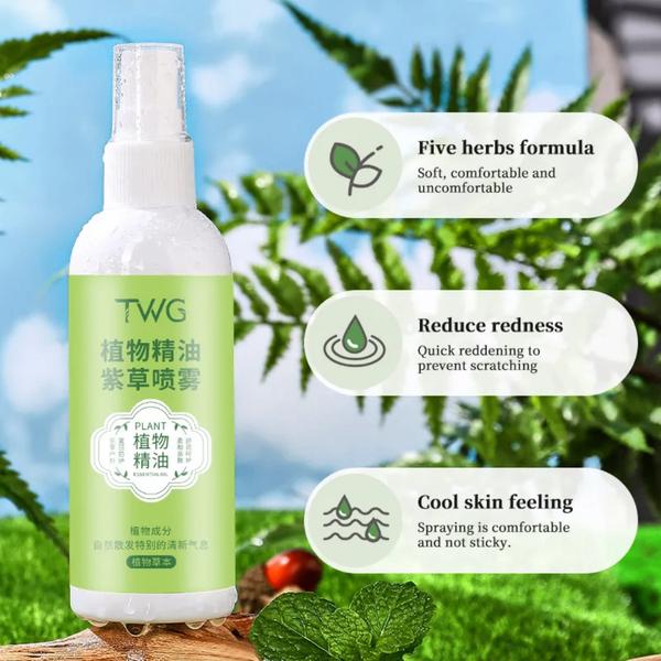 Spray anti-moustiques naturel