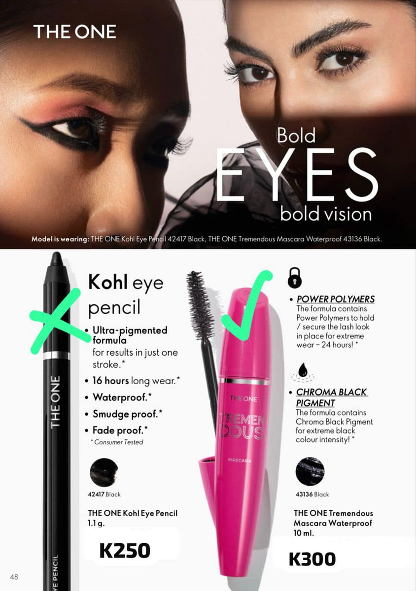 THE ONE Tremendous Mascara Waterproof