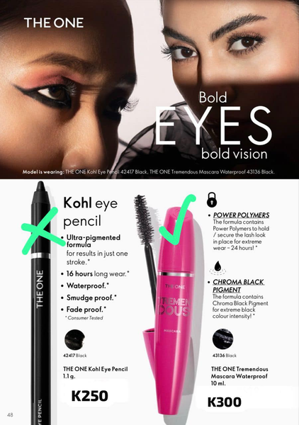 THE ONE Tremendous Mascara Waterproof