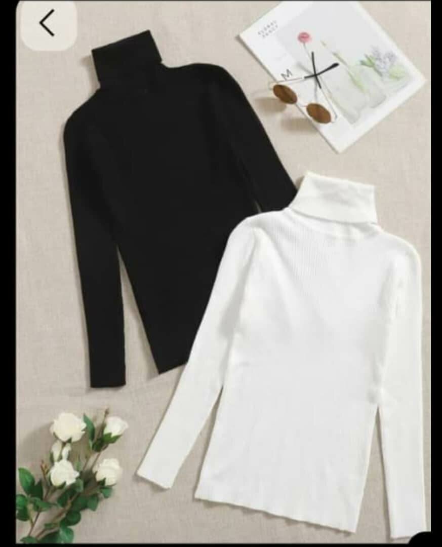 Chic Pull Col Roulé Femme