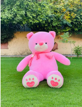 4.5 feet tedy bear stuff toy imported stuff premium Quality soft stuff toy gaint size hugable larg and samll size available