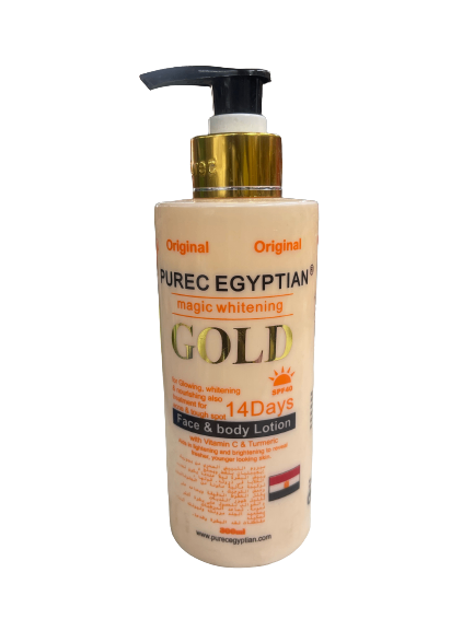 Pure Egyptian Gold lotion
