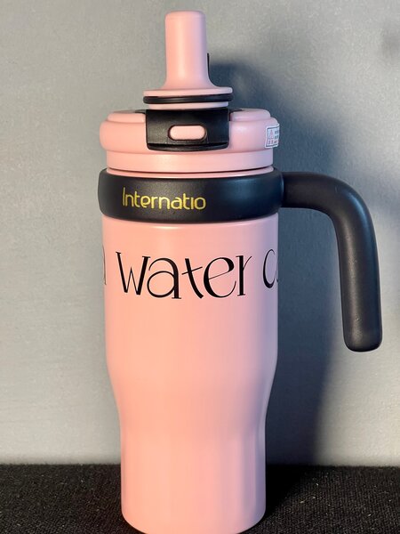 Bouteille Thermos avec Paille