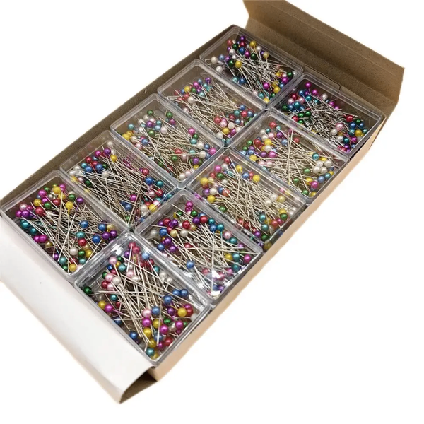 Épingles à tête colorée