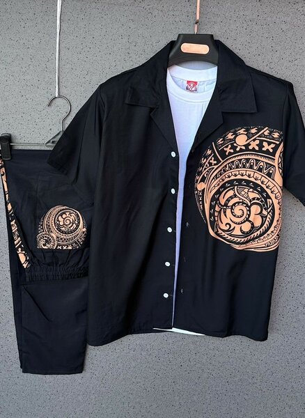 VINTAGE SHIRT TOP&DOWN TROUSER AVAILABLE IN 2XL & 3XL