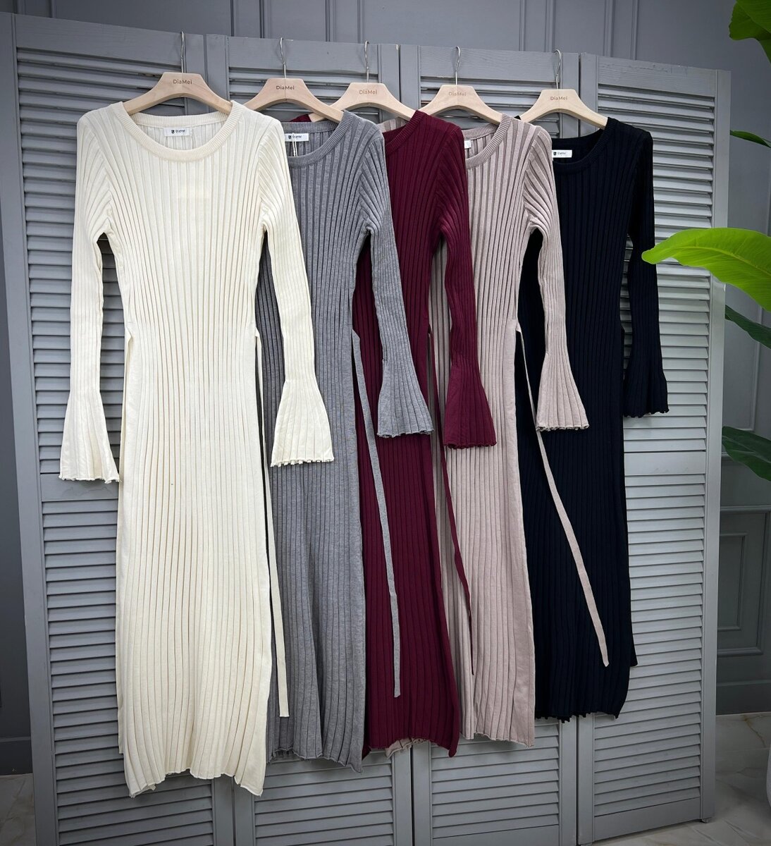 Трикотажное платье