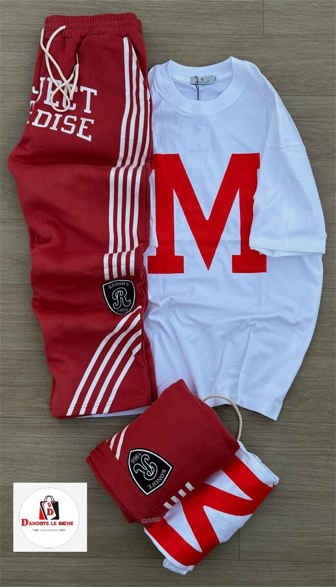 Ensemble décontracté unisexe