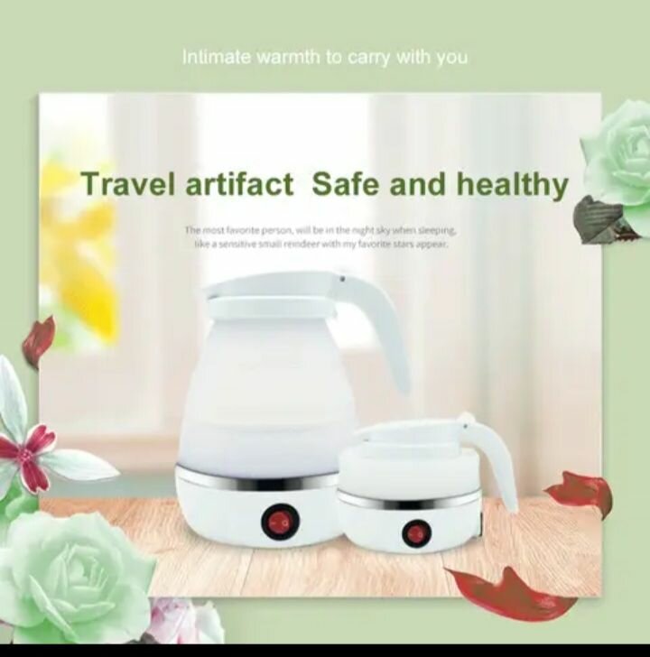 Foldable kettle Portable Travel Kettle