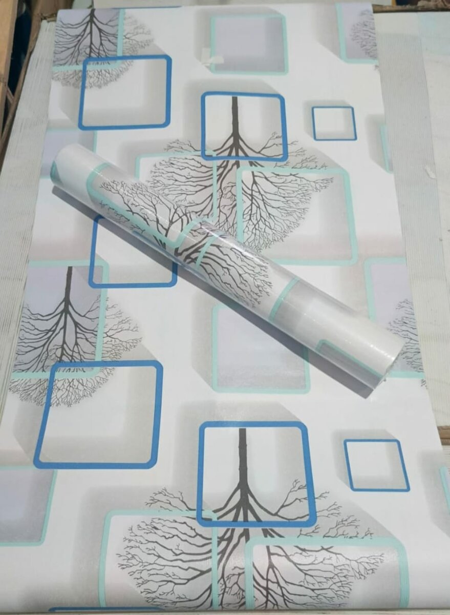 Papier peint moderne arbres