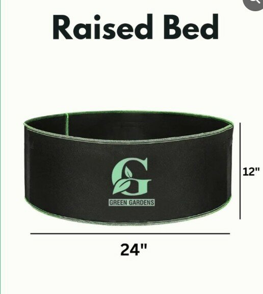 Grow Bag- Raised Bed (24″ x 12″), No Handles