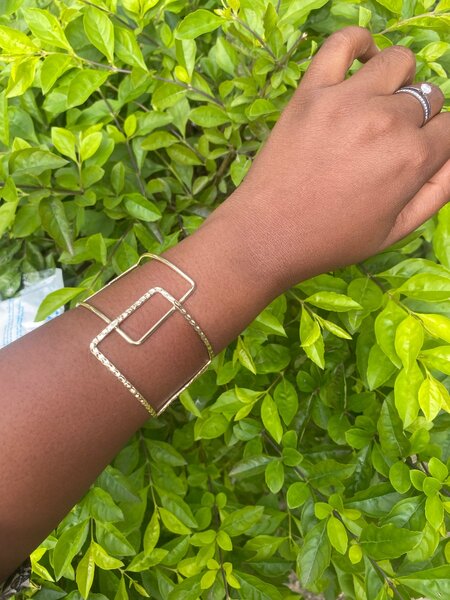 Bracelet géométrique chic