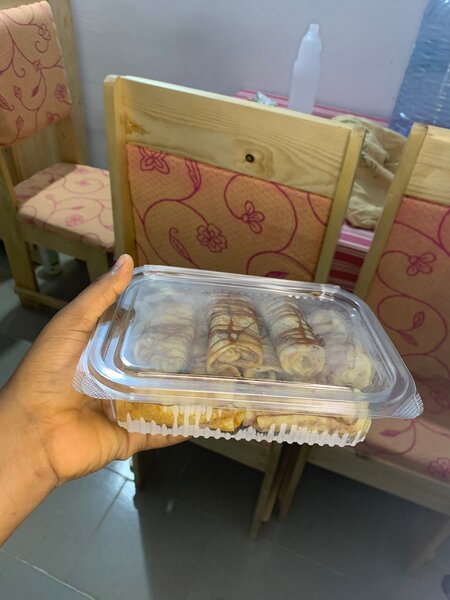 Crêpes roulées Nutella