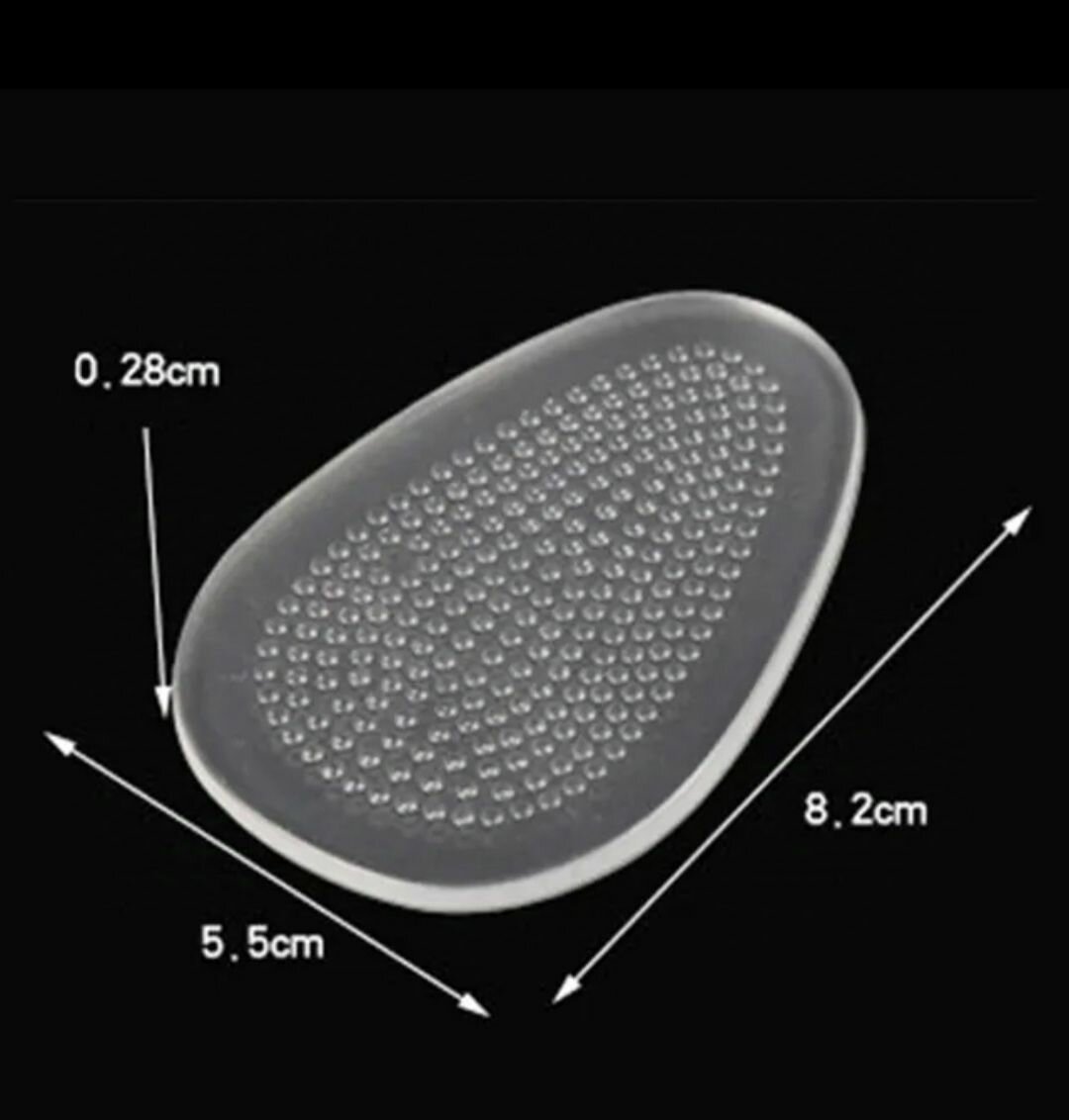 Coussinets en silicone pour talon