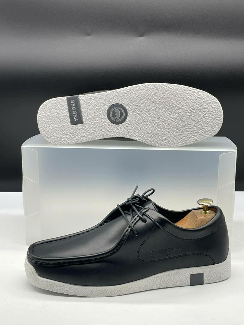 Chaussures Mocassins Noires Homme