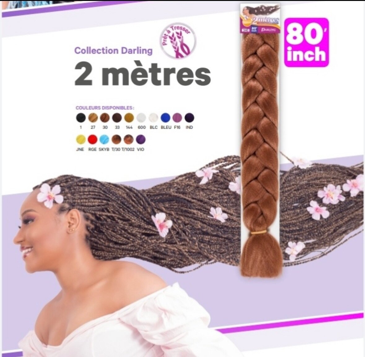 MÈCHE DE 2METRES (80inch)