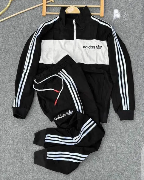 Ensemble survêtement Adidas noir et blanc