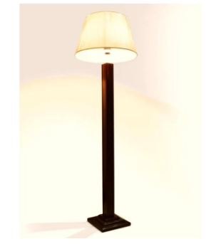Wooden Floor Lamp - Floor Lamp for Drawing Room - Pillar Lamp For Room