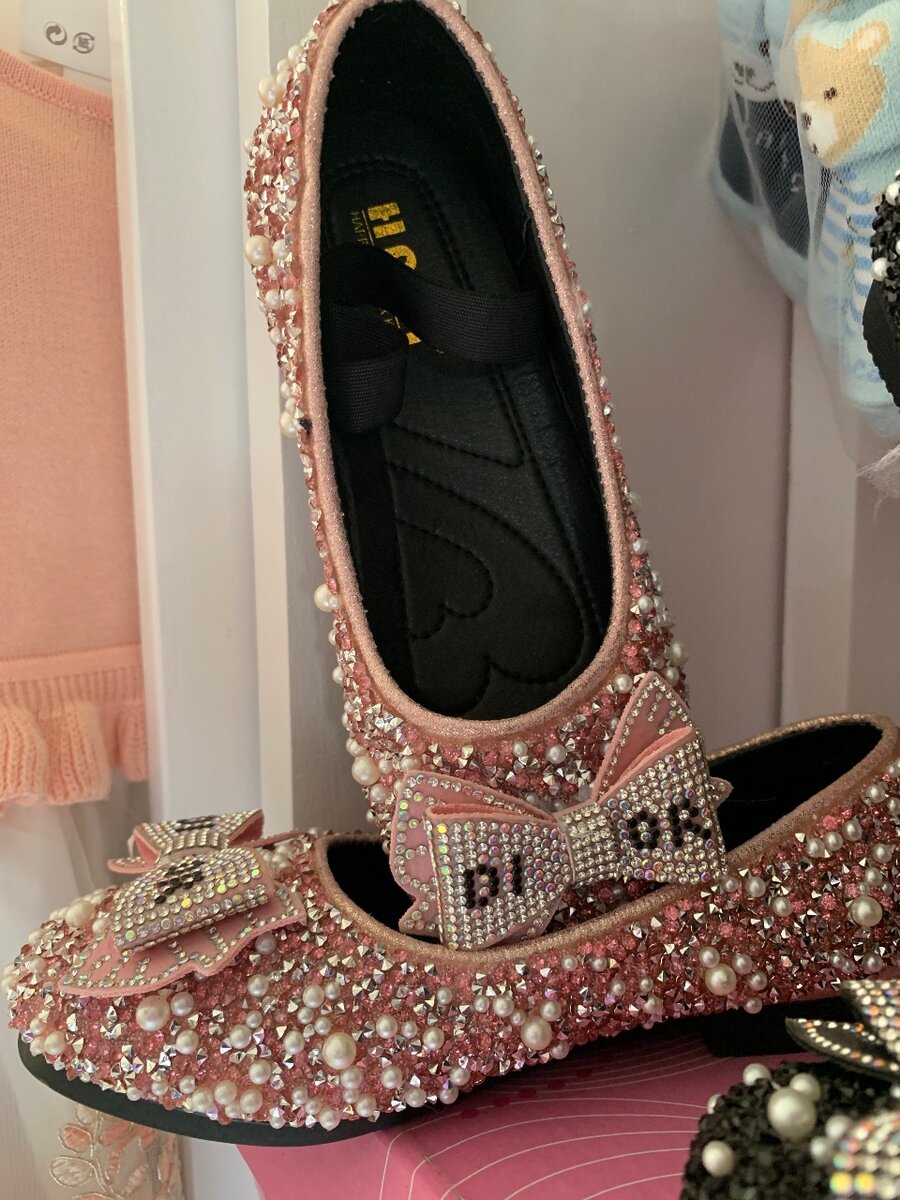 Rhinestones Princess Shoes