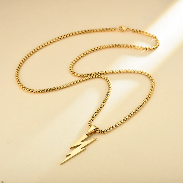 Collier Éclair Doré