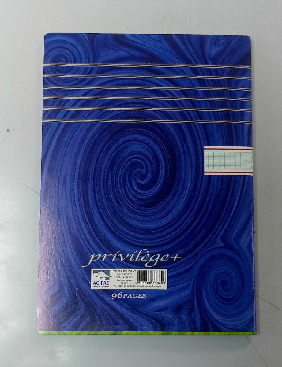 Cahier Étudiant 96P G.Carreaux