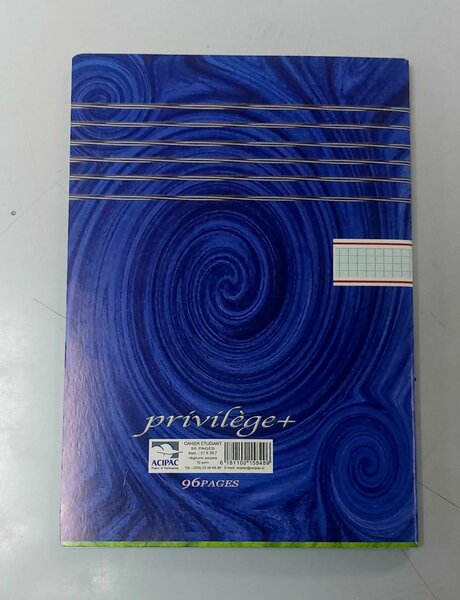 Cahier Étudiant 96P G.Carreaux