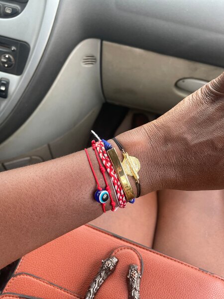 Bracelet amulette œil de Fatma