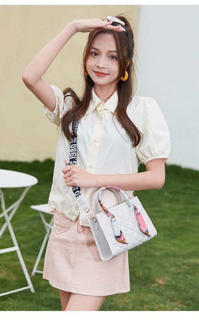 Sac à main matelassé chic