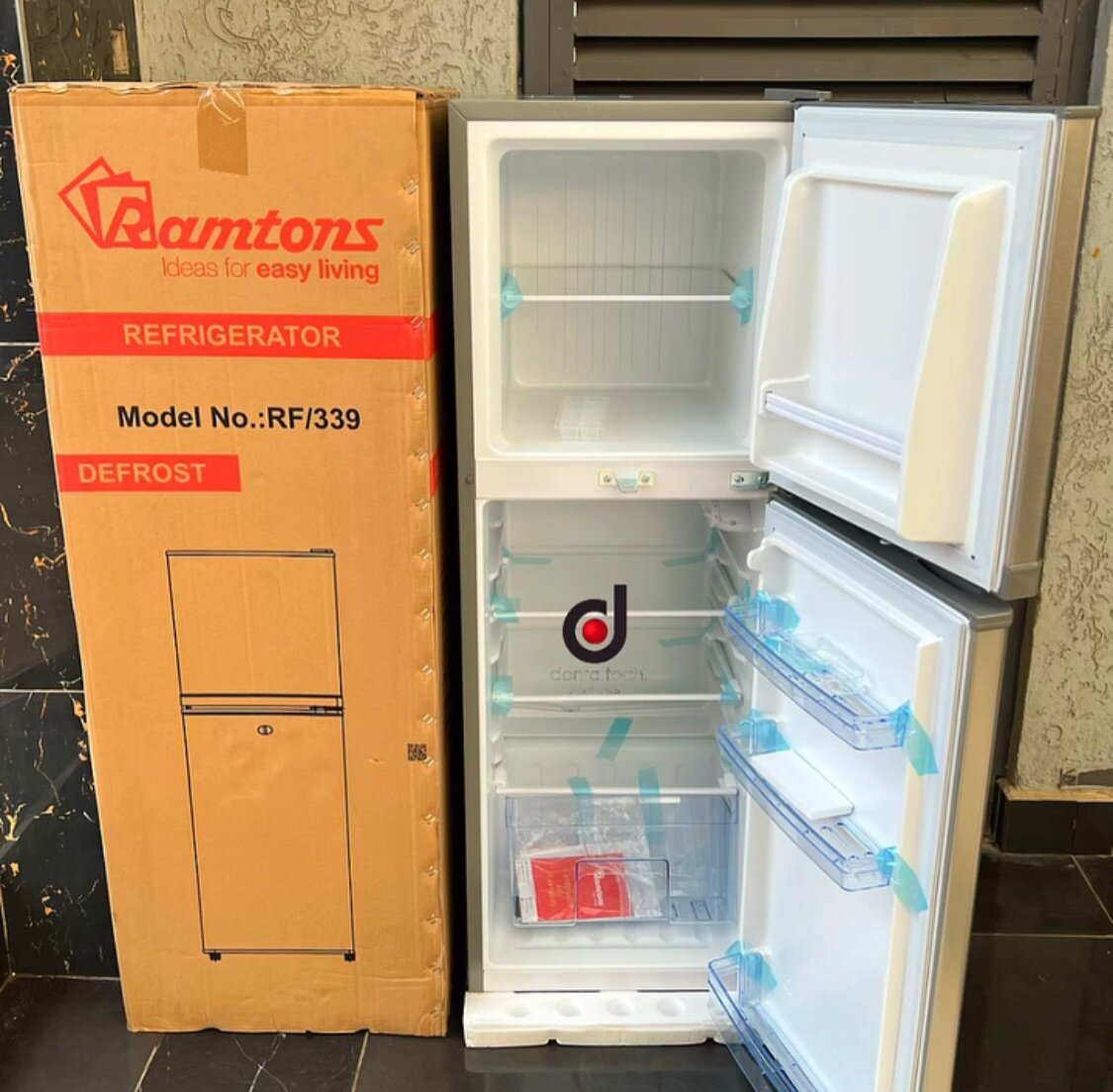 Ramtons double door fridge